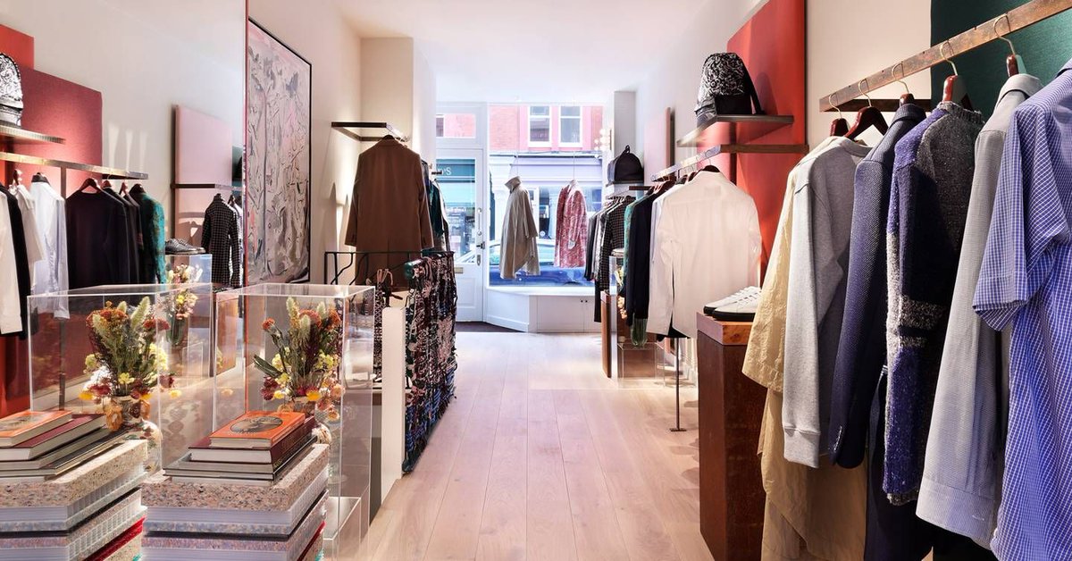 ThePeninsulist's tweet photo. Take a peak inside the super-cool new @CaselyHayfordUK store designed by #StudioAshby. The interiors match the thoughtfully chic clothes found in the Flagship store. https://t.co/mKX9aF5IBI #LondonFashion #interiordesign https://t.co/A3zbEOh0uM
