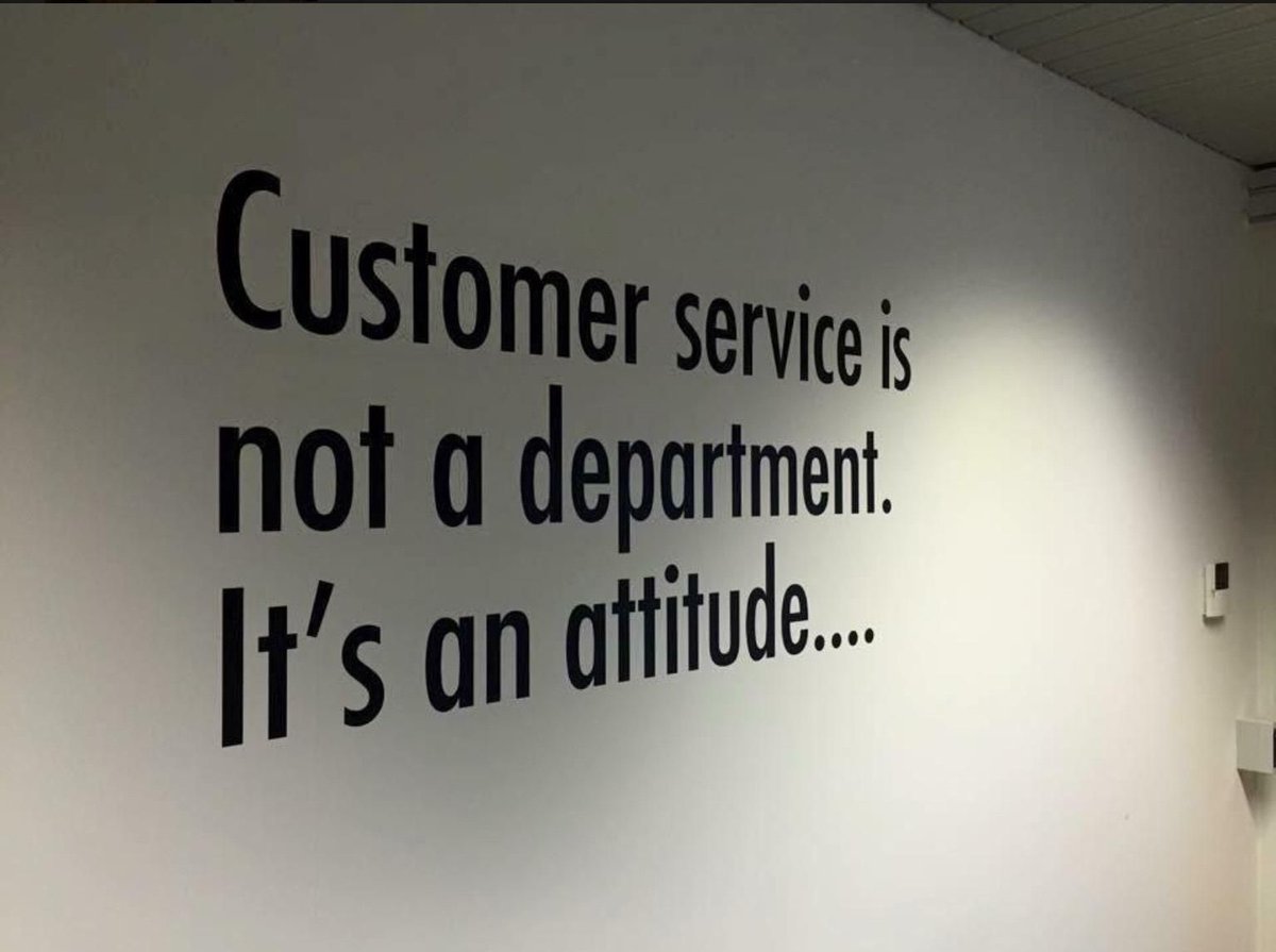 #CustomerService can grow your business and increase conversion, if only treated as it should. Care, so your customers will too #ThursdayThoughts