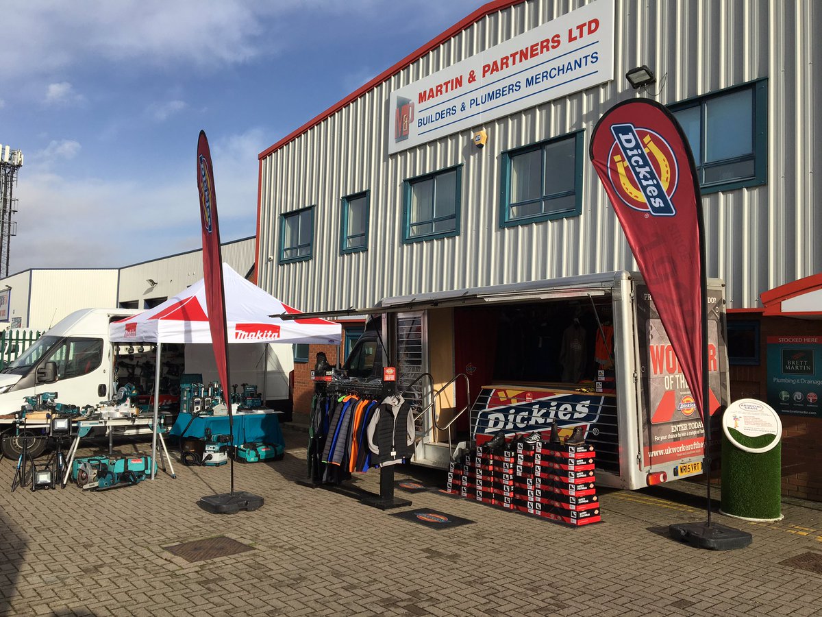 <a href="/MartinPartners/">Martin & Partners</a> #Northampton <a href="/DickiesEurope/">Dickies Europe</a> Mobile Showroom, <a href="/MakitaUK/">Makita UK</a> demo van come &amp; see us today for #greatdeals &amp; a #freebaconbap <a href="/Matt_Tomo2290/">Matt Tomlinson</a> <a href="/Chris_Dickies/">crisdie lawian</a> <a href="/RoxieDickies/">Roxie Morris</a> <a href="/Andrew_WDE/">b</a> @Stuart_WDE