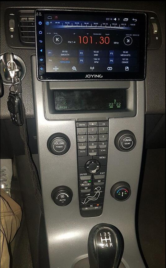Joying Autoradio on Twitter: "Joying 7 inch #single #din #android 8.0 PX5  #Octa Core #Head #Unit #Car #GPS #Navigation system installed in #volvo #v50  2005, looks very nive, more details pls contact