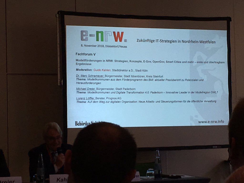 #OpenGov, #SmartCities und mehr... beim #enrw wir sind gespannt.