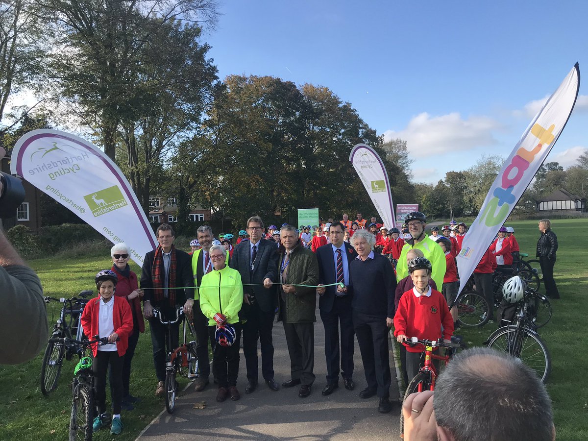 Green ring official opening at Bernard’s heath.