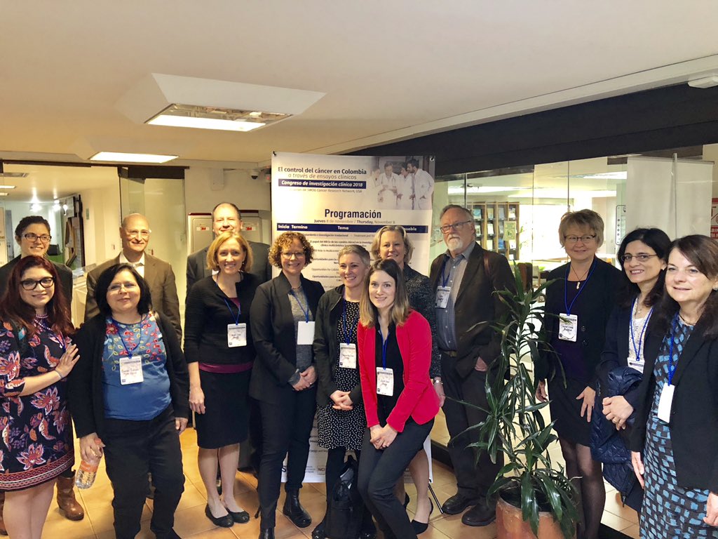 jrgralow's tweet image. .@SWOG Faculty at Colombia Clinical Research Congress in Bogota, Colombia #swogonc #slai