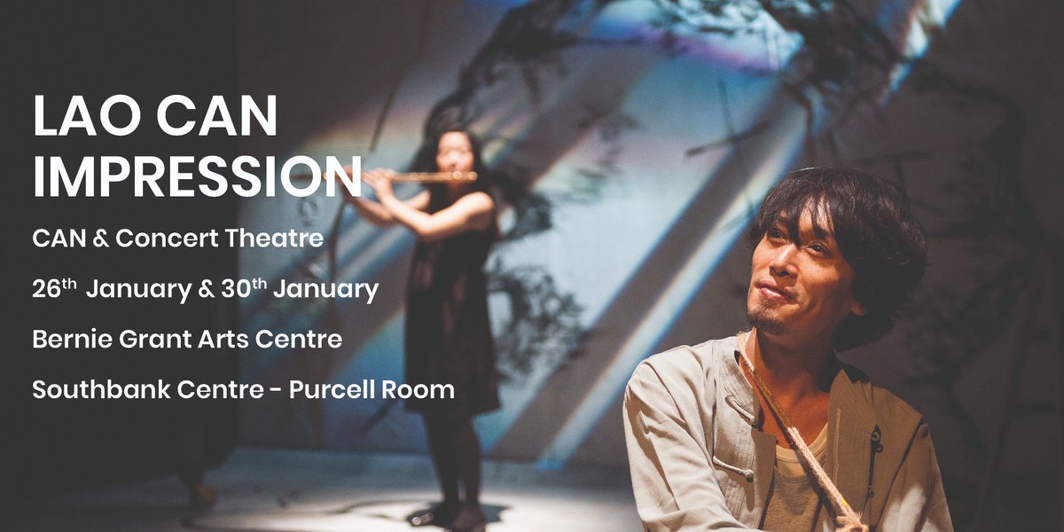 Back to theatre with ‘Lao Can Impression’ @BGACentre &amp; <a href="/southbankcentre/">Southbank Centre</a> by CAN &amp; @concertheatr, a piece fusing Debussy's music with Chinese classic ‘The Travels of Lao Can’ #laocan, directed by CAN Artistic Director @ChangAnTing, designed by Wang Jing
tinyurl.com/y92erbee