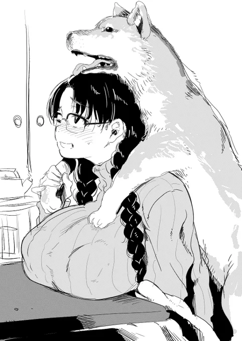 #いいおっぱいの日
原稿終わんないです🤪 