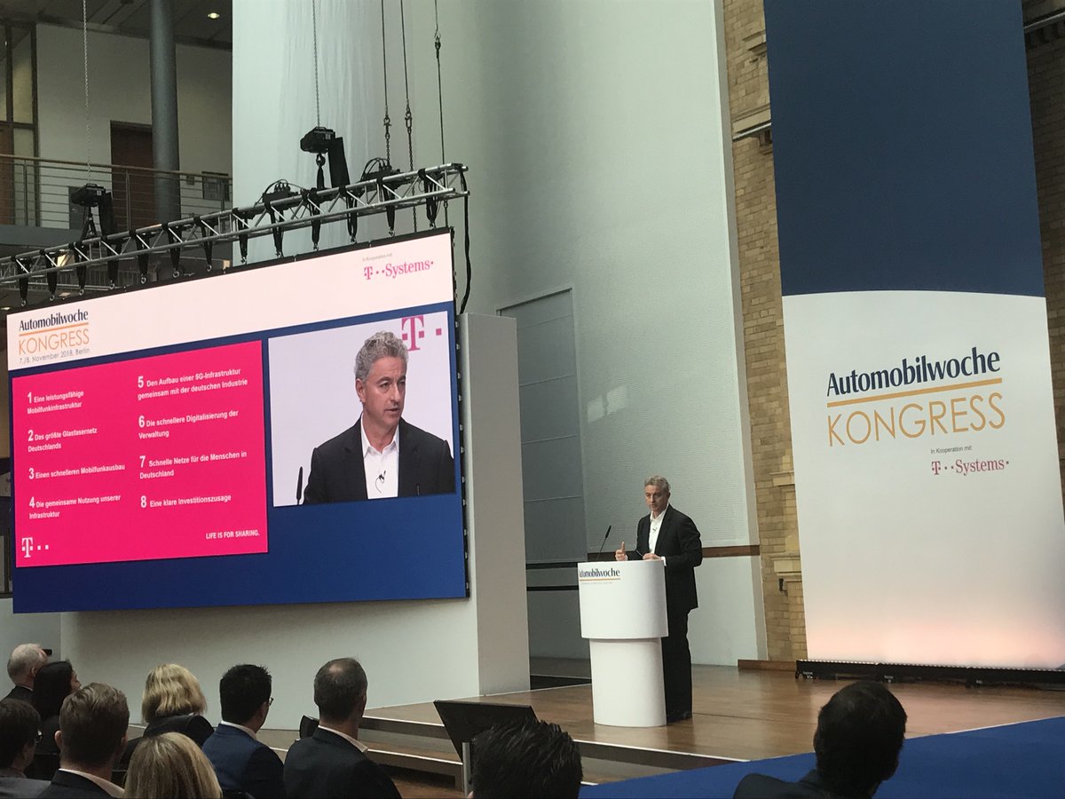 adel_al_saleh's tweet photo. #5G adding value to our industrial client’s products. We need 5G for the #IoT, i.e. for steering machines or #SmartCities. We want to develop this high-performance network together with industries. Get involved! @automobilwoche #automobilwochekongress https://t.co/QARxMKtbp8