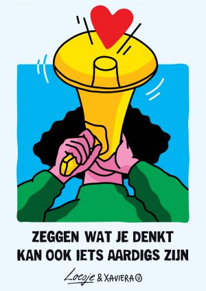LoesjeNL's tweet photo. ** Ik ben nog steeds enorm trots op de campagne "zeggen wat je denkt" https://t.co/9o2JVNUxEx
wil je dit soort campagnes ondersteunen, kun je een kleine bijdrage geven op
https://t.co/3SR47FFaBK **
#loesje #dankisgroot https://t.co/Ufc3T73z0N
