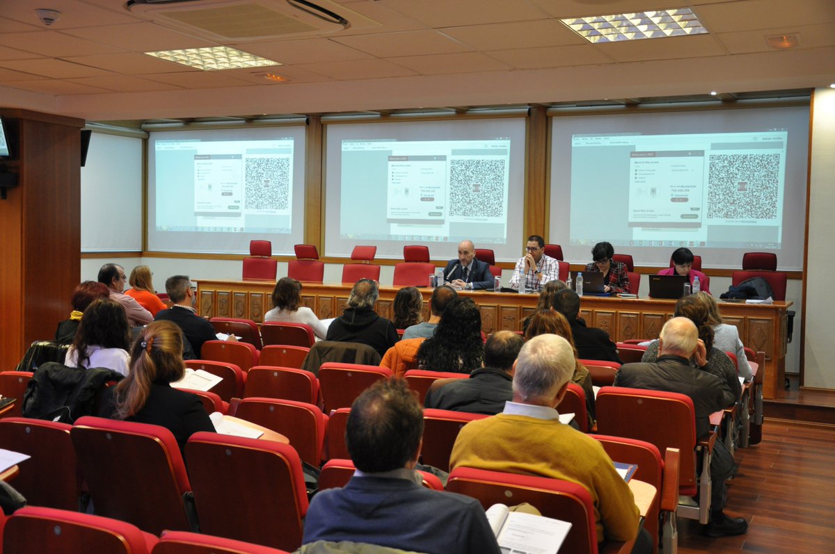ColegiogAMadrid's tweet photo. El @ColegiogAMadrid ha organizado una nueva jornada formativa sobre nuestro proyecto #Mobilegest. El presidente del ICOGAM @FdoJSantiago ha inaugurado el acto impartido por representantes de @FIRMAPRO y el Secretario Técnico del colegio @rubengalanb https://t.co/6n7YSxMI5v