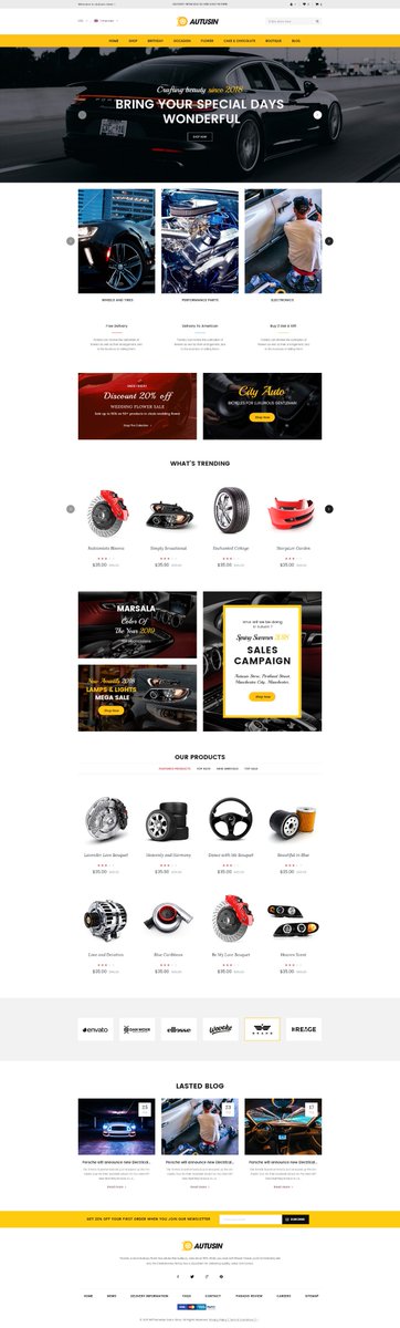 smartaddons's tweet image. 🚖 AUTUSIN ON TREND NOW!
This is a professional WooCommerce theme to the website selling auto parts, equipments, accessories, cars, motorcycles, bikes, spare parts or services.

💟 More info: bit.ly/sw-autusin 
#autusin #woocommercetheme #mobilelayout #multivendor