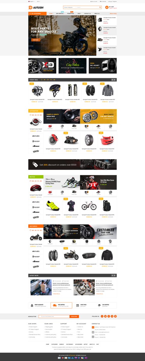 smartaddons's tweet image. 🚖 AUTUSIN ON TREND NOW!
This is a professional WooCommerce theme to the website selling auto parts, equipments, accessories, cars, motorcycles, bikes, spare parts or services.

💟 More info: bit.ly/sw-autusin 
#autusin #woocommercetheme #mobilelayout #multivendor