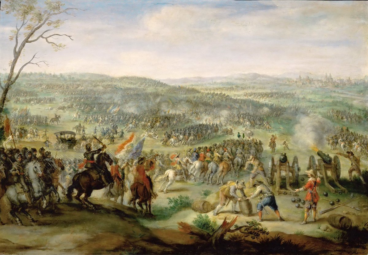 ZSekcija's tweet photo. #Nadanašnjidan leta 1620 je potekala bitka na Beli gori. To je bila prva bitka v okviru 30-letne vojne, kjer je krona Sv. Vaclava prešla pod dedno vladavino Habsburžanov. #onthisday #history #zgodovina #bohemia #habsburgempire #zgodovinskasekcija #30yearswar https://t.co/S1bQamrrT7