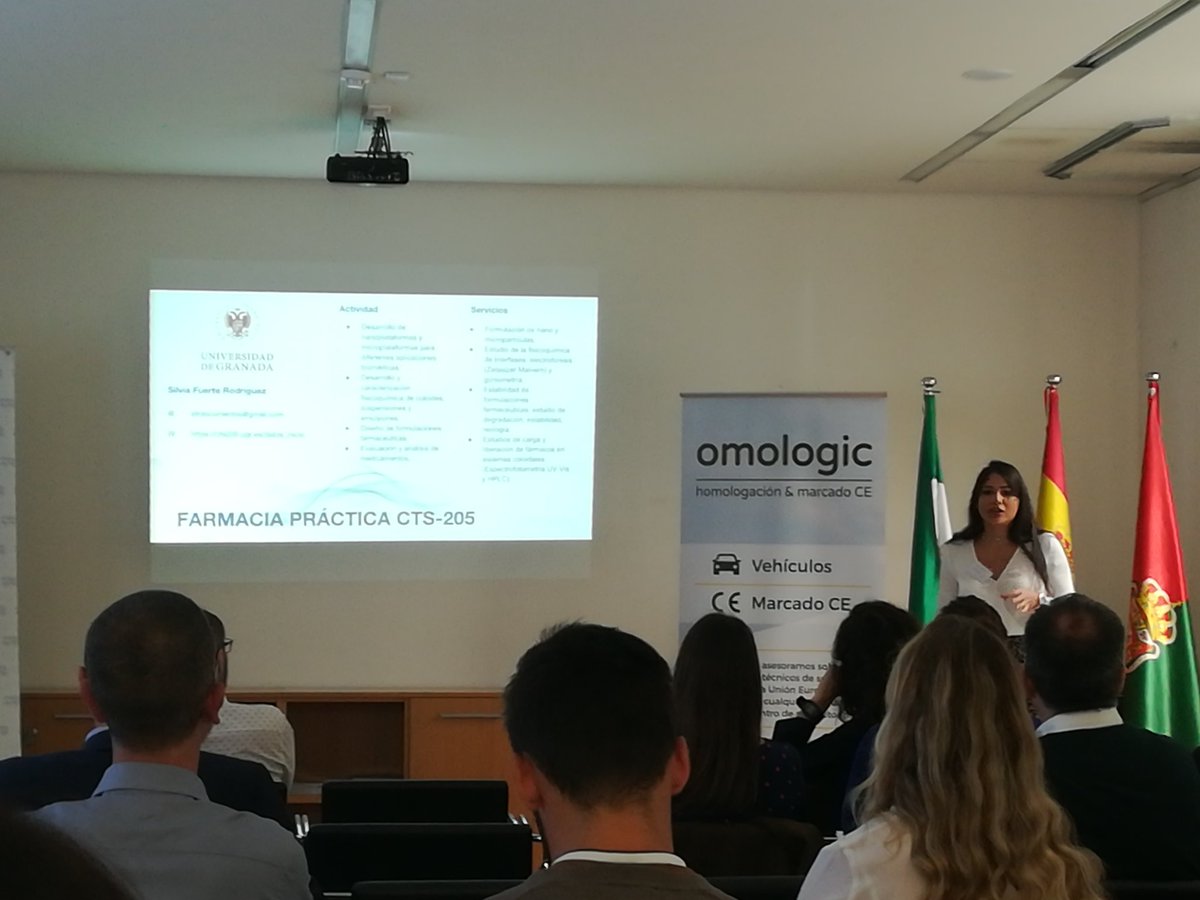 OTRIUGR's tweet photo. #MedInBio2018 Investigadores de @CanalUGR participan en @medinbio presentando sus trabajos y próximos retos de investigación en Biotecnología y Salud https://t.co/v4Ayf9PSds