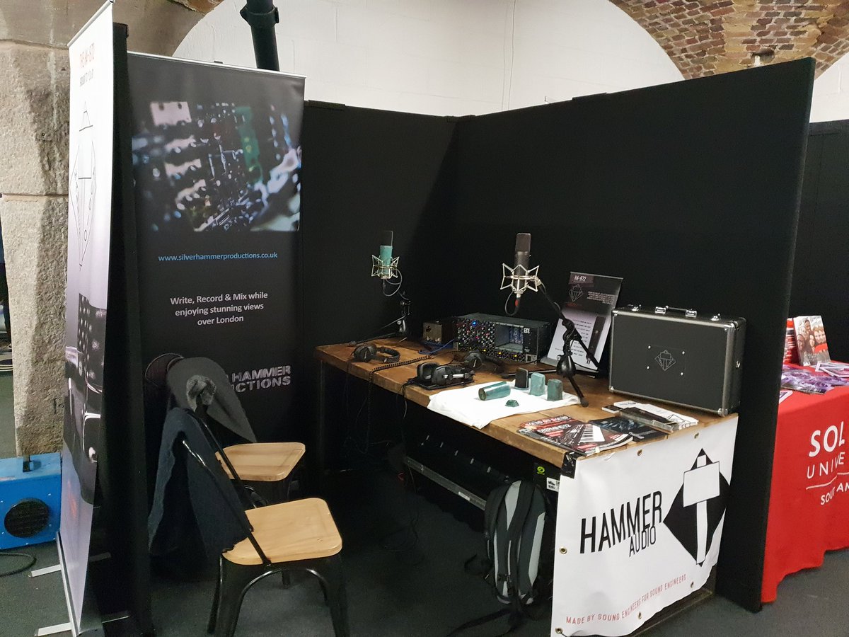 HammerAudio's tweet photo. We are at BBC live in the cavern over at tobacco dock in London. Come visit us! https://t.co/sz6ZPESDhv