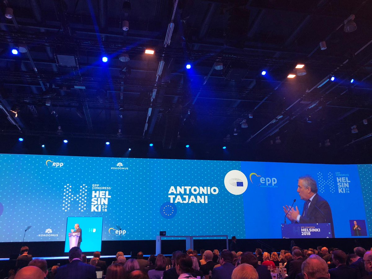 comilara's tweet photo. A #Helsinki al meeting @EPP... #Weber o #Stubb? Siamo in attesa del risultato finale...
@PPE_IT @EPPGroup @forza_italia https://t.co/OaAnW8n7mo
