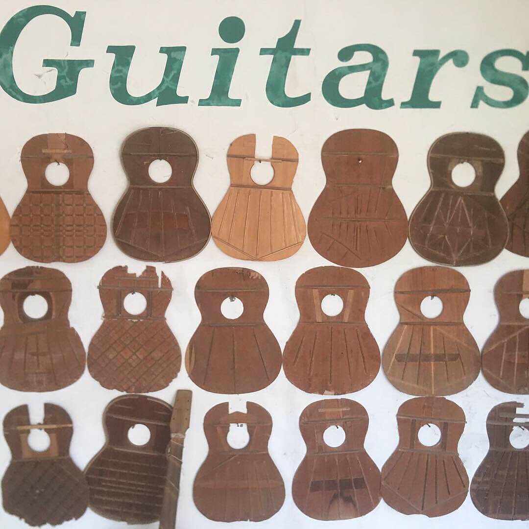 rovingreporter's tweet photo. #Cebu is famous for its handmade #guitars. At #AlegreGuitars, they make pretty cool ukuleles too, some even made from coconuts! #Philippines https://t.co/0X1psh6x5o