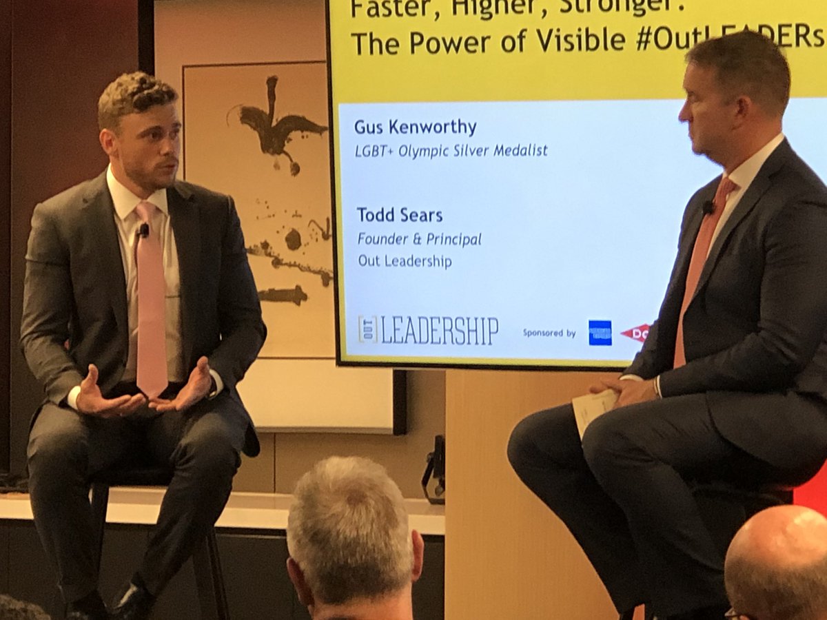 “Words do matter. Leaders need to understand words are incredibly impactful on people’s life. Just saying positive can change one person’s entire life.” @guskenworthy #ReturnOnEquality @OutLeadership