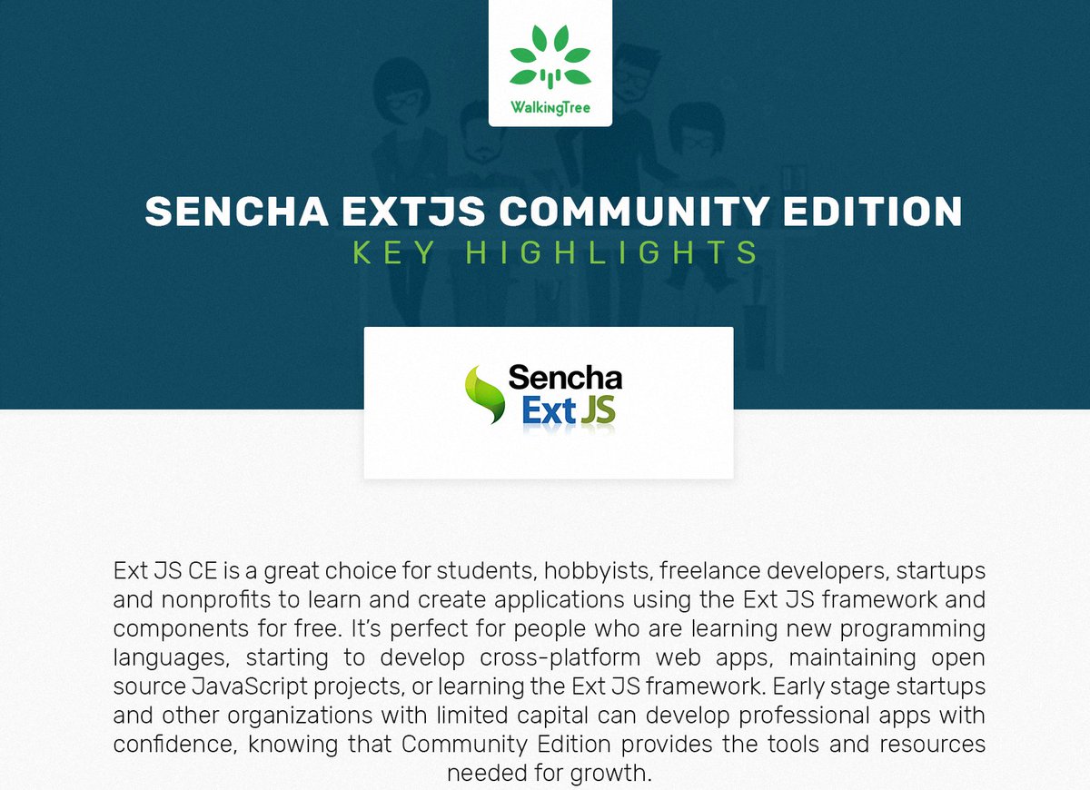 walkingtreetech's tweet photo. We’re excited to announce the release of Sencha Ext JS Community Edition (CE) that provides a core framework, hundreds of modern components, material theme, open tooling, and much more.
Check it here: https://t.co/WwGRrViGfs
#Sencha #ExtJS #ExtJSCE #Walkingtreetech https://t.co/8JIHDq3xXz