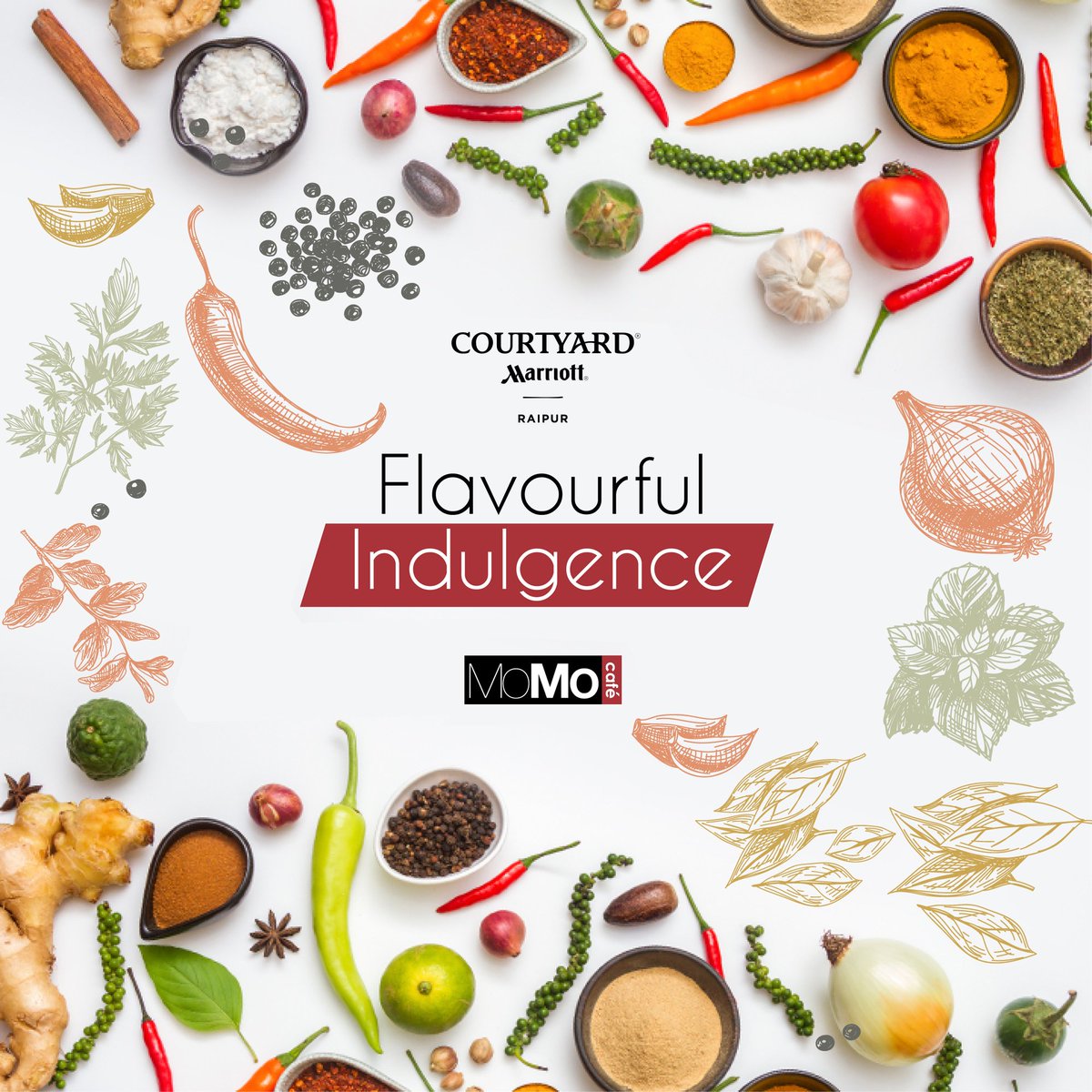 CourtyardRaipur's tweet photo. Keep the good times rolling with your #friends and #family at MoMo Cafe’s delicious lineup. Indulge in local and global picks as our chefs dish out exclusive treats for you. For reservations call, +91 7827604142 or +91 9131261334. 
#MoMoCafe #FamilyTime #SundayBrunches https://t.co/KArWERZhZi