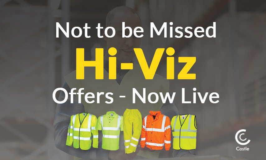 Castle_TIS's tweet photo. Our latest #HiViz offers are now live! Kit out your team for less. View our latest offers here - https://t.co/worakhfkDn. We also offer a in-house heat sealing service to suit your branded workwear requirements, email our team with your requirements at - web@thecastlegroup.co.uk https://t.co/gSm9CjVNfU