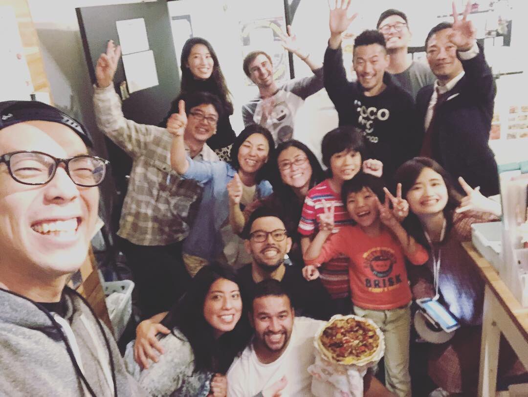 charinco_hostel's tweet photo. Our awesome friend leave Japan for now and we celebrate for his new season ;) #charincohostel #japan #kansai #osaka #osakacastle #tanimachiyonchome #japantravel #osakatravel #kansaitravel #japanhostel #osakahostel #hostelworld #lonelyplanet #lonelyplanetjapan #instatravel #globe https://t.co/XFAowbCfpb