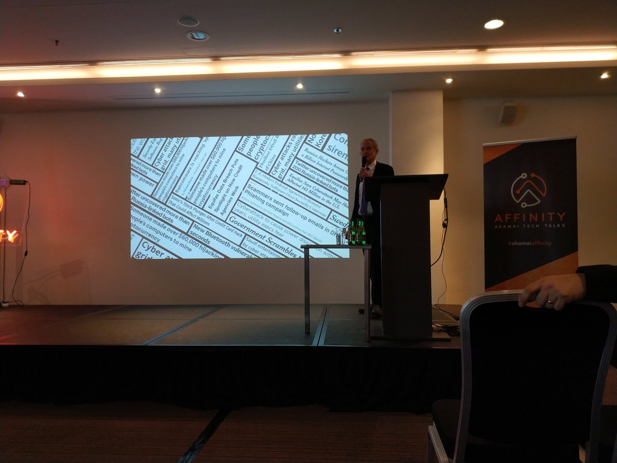 EnableBitSensor's tweet image. CEO of Akmai on the headlines that make the news after security incidents. Luckily, as of today, Akamai customers can now stop breaches by analyzing advanced attacks with BitSensor. #akamaiaffinity