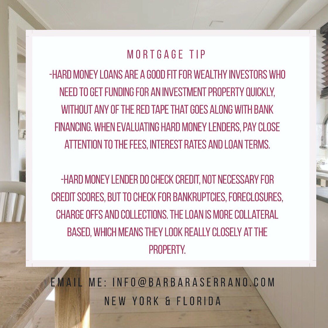 Barbara Serrano On Twitter Mortgage Tip Need A Commercial