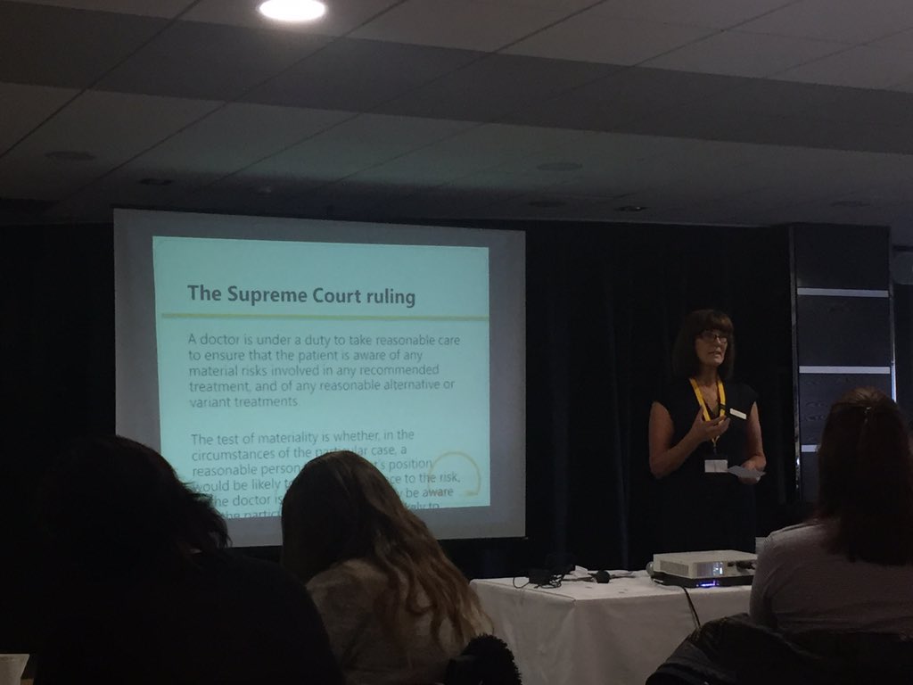 The amazing Meg Kirby founder of <a href="/LegaCare/">LegaCare - Transforming justice for the vulnerable</a> talking at the Realistic Medicine Conference Newcastle today #realisticmedicine