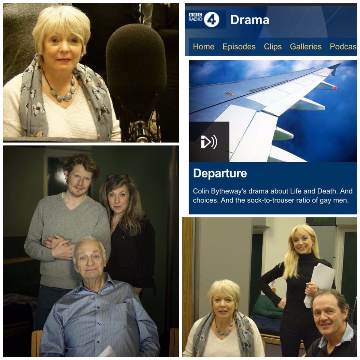 So proud to have this play I wrote repeated tomorrow afternoon on @BBCRadio4 The most amazing cast @helen_george @TracyAnnO #alisonsteadman #kevinwhatley #julianrhindtutt #royhudd @BBCRadioDrama @BBCiPlayerRadio