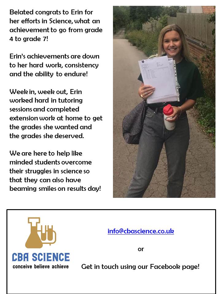 CBA Science Tuition tweet media