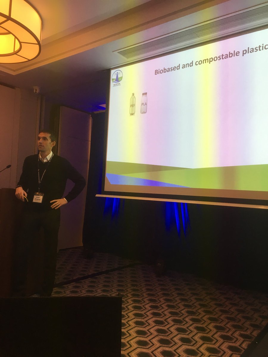 VOICE_Ireland's tweet photo. Kevin O’Connor from @UCDEarth tells us that bioplastics are not necessarily biodegradable. So much more to learn about bio-based plastics! #epaplastics https://t.co/pIw0hFVBD1
