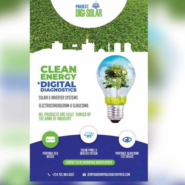 JSBabasanmi's tweet photo. @DeboOdulana Clinics, pharmacies, diagnostic centres and more can now benefit from our N1bil combined solution for solar+inverter+batteries and simple digital diagnostic tools
We are fixing Health, Join us.
#BOI
#Solar
#Digitaleconomy
#AfricanssolvingAfricanproblems
#FixNaijaHealthCare https://t.co/REEdlA0s8B