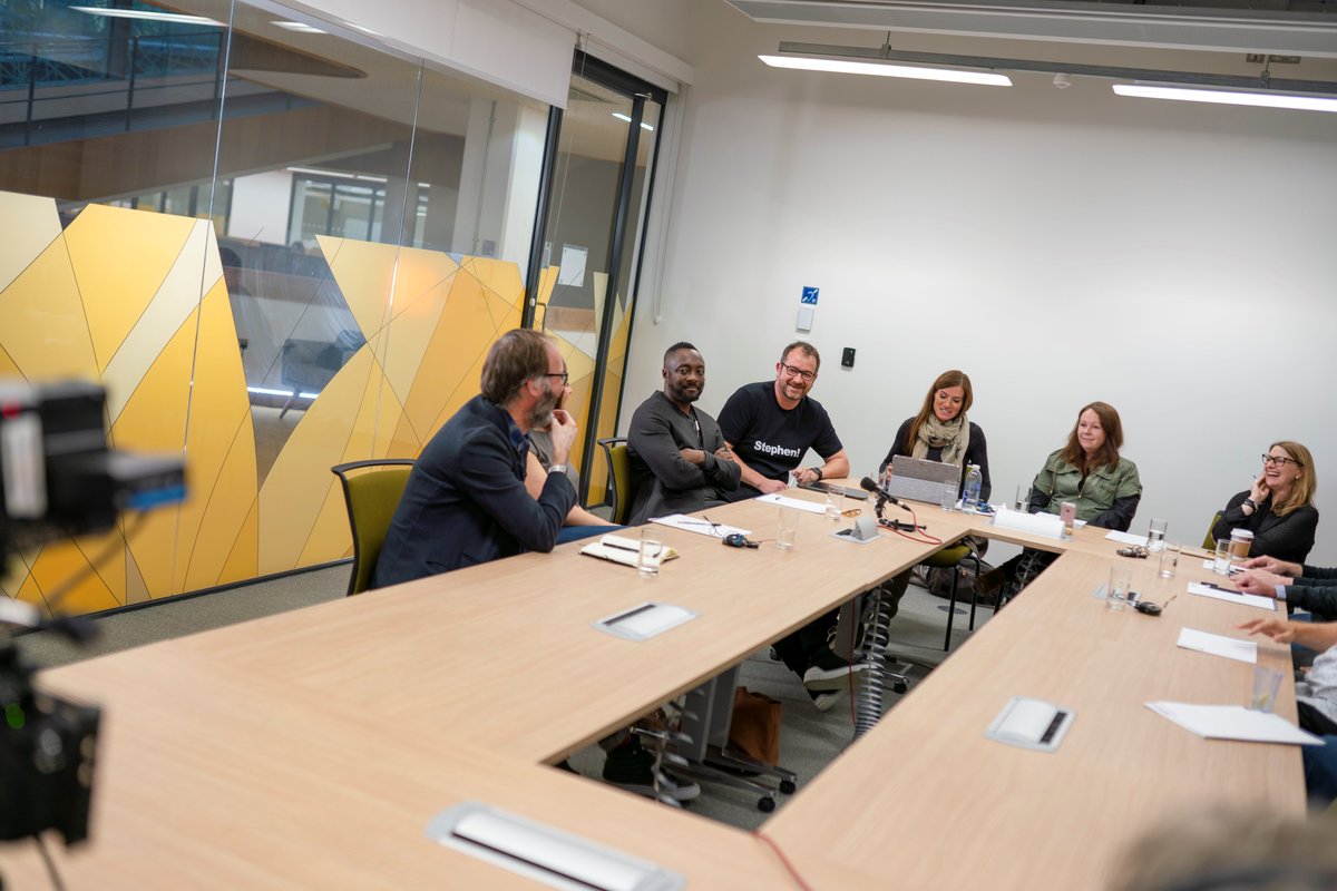 elliott_kekite's tweet photo. Official photos of @FintrustR project launch with @iamwill and @atom_bank - great innovation/cultural debate and discussion on AI @mhairi_aitken @toreini1957 @Magdalene @EPSRC @NCLBusiness @csncl @newcastlehelix https://t.co/JG3vMrd0SJ