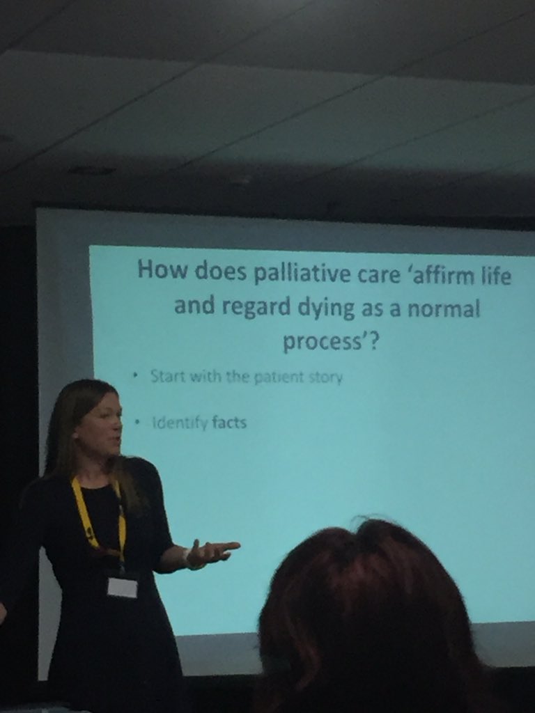<a href="/LegaCare/">LegaCare - Transforming justice for the vulnerable</a> #realisticmedicine Newcastle palliative care consultant Dr Katie Frew ‘affirming life and regard dying as a normal process’