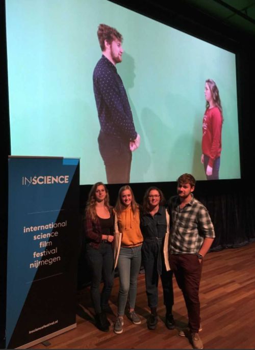 HANnl's tweet image. De film 'Human or Robot' lokt discussie uit bij 1ste-jaars Vaktherapie. Dat gebeurde tijdens het voorbereidende educatieprogramma van het InScience Film Festival in LUX Nijmegen. han.nl/gebied/gedrag-… @HAN_Vaktherapie #InScience