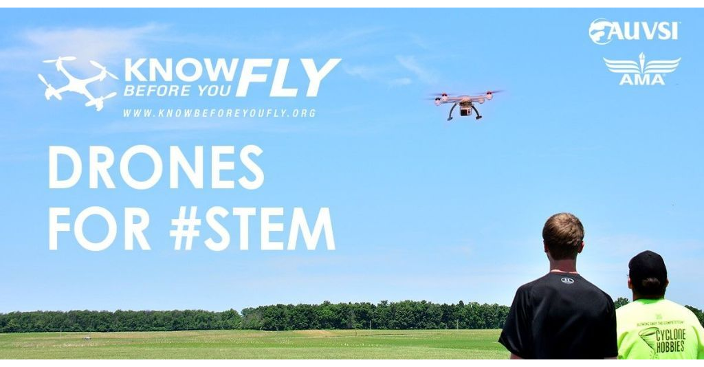 FlyResponsibly's tweet photo. Drones for #STEM! What will you innovate? Find programs at https://t.co/KxvG6oMaAn. #Drones4STEM #NationalSTEMDay #NationalSTEAMDay #KnowBeforeYouFly https://t.co/ZC0RTltLvU