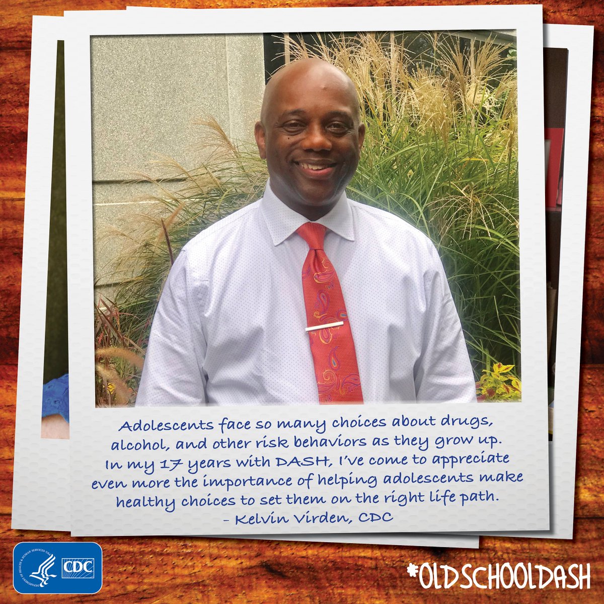 CDC_DASH's tweet photo. A career spanning 17 years supporting #SchoolHealth has helped DASH’s Kelvin Virden appreciate the tough choices students face, and the importance of helping them make healthy ones. #OldSchoolDASH #AdolescentHealth https://t.co/yoJnfGvf1E