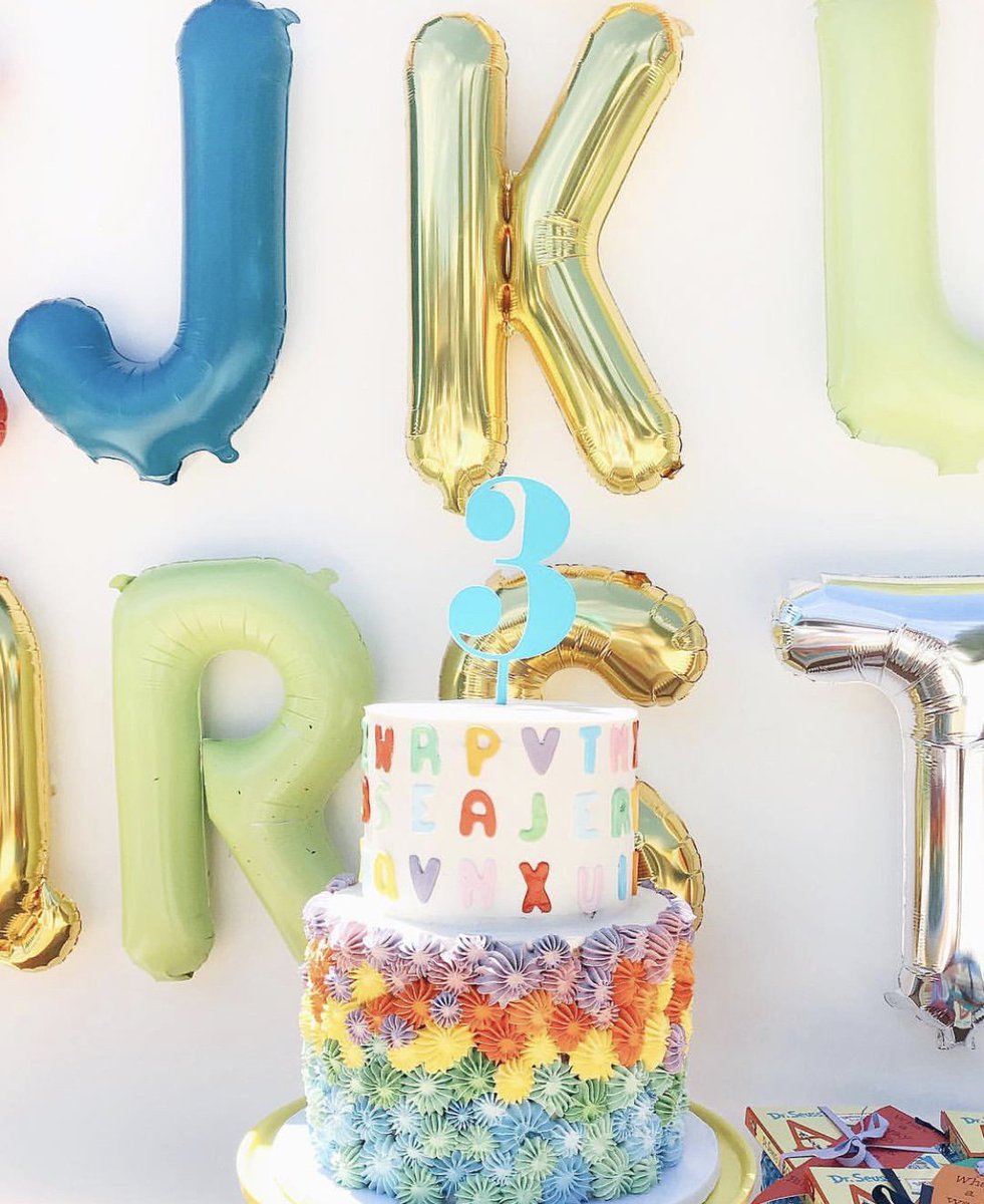 ConfettiMHK's tweet photo. How about an alphabet birthday party? We love the colors of this theme! #birthdayparty #alphabetparty #birthdaygirl #birthdayboy #partyanimal #caketoppers #confettiandcashmere https://t.co/3JA526FlAB