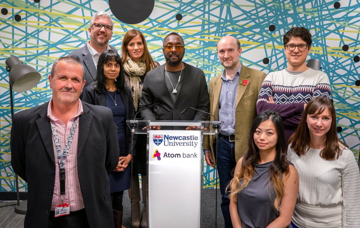 elliott_kekite's tweet photo. Official photos of @FintrustR project launch with @iamwill and @atom_bank - great innovation/cultural debate and discussion on AI @mhairi_aitken @toreini1957 @Magdalene @EPSRC @NCLBusiness @csncl @newcastlehelix https://t.co/JG3vMrd0SJ