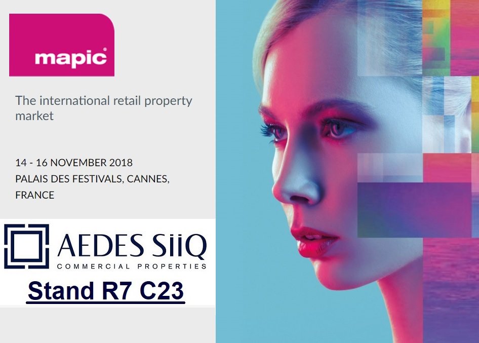 aedes_siiq's tweet photo. From 14 to 16 November, don't miss @MAPICWorld in Cannes, @aedes_siiq will also be there! #COMexperience #MAPIC2018 https://t.co/vfFg1NAYZ7