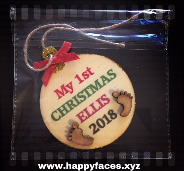 Happy 1st Christmas ELLIS ❤️🎅🤶🎄 #happyfacesxyz