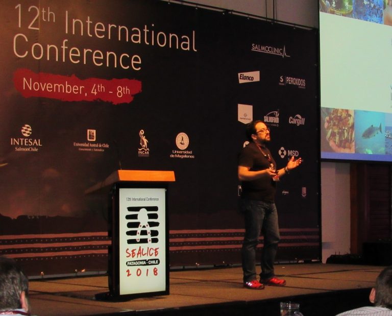 #SeaLice2018 | Investigadores chilenos avanzan en vaccinología reversa para hacer frente al piojo de mar 👉👉aqua.cl/2018/11/08/inv…