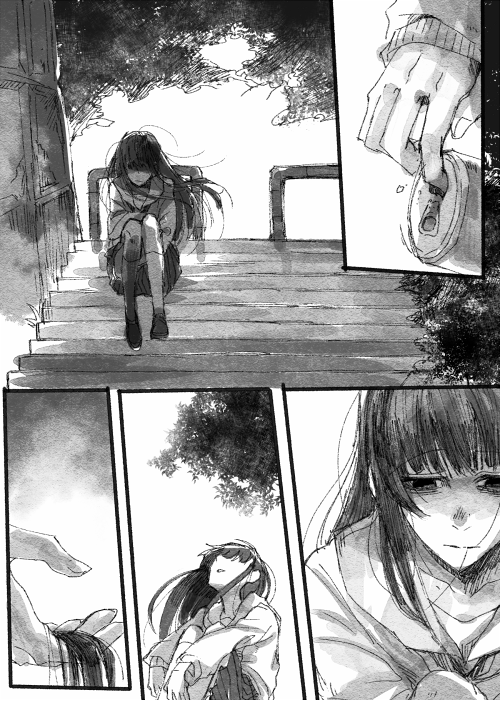 いろいろためしてたんだけどこれで漫画はさすがに疲れるから没(供養 