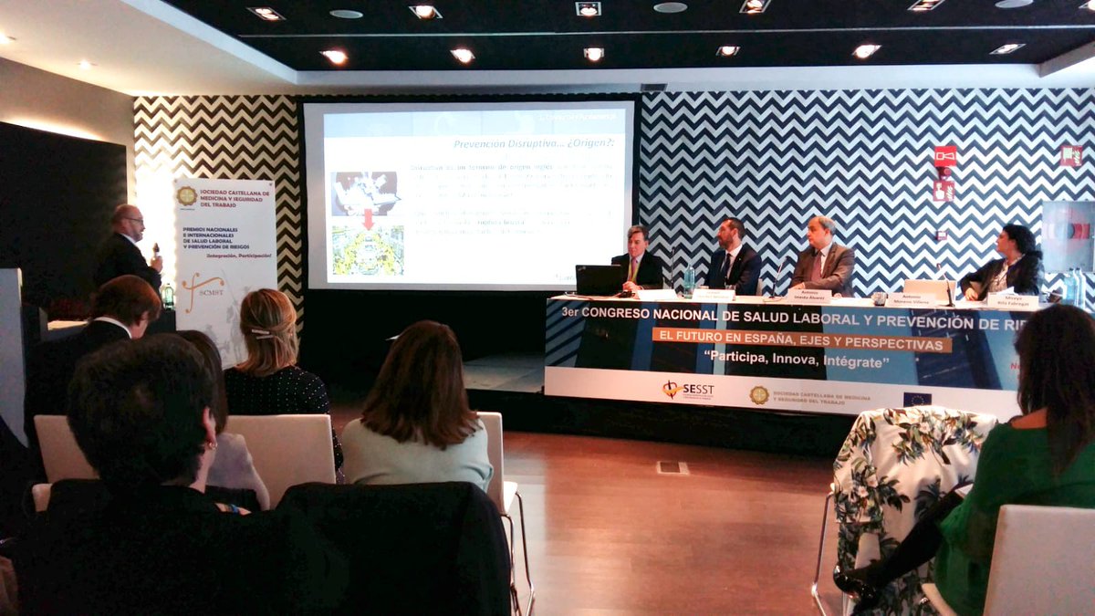 SESSTorg's tweet photo. #3conNPRL Último debate:  INNOVACIÓN, COMUNICACIÓN Y NUEVAS TECNOLOGÍAS EN SALUD LABORAL Y PREVENCIÓN DE RIESGOS. MEDIOS DE COMUNICACIÓN. REDES SOCIALES. IMPORTANCIA PARA LA
CREACIÓN DE UNA CULTURA DE LA PREVENCIÓN. ANÁLISIS Y APLICACIÓN DE LA NUEVA LEGISLACIÓN https://t.co/jksIOcRzpo