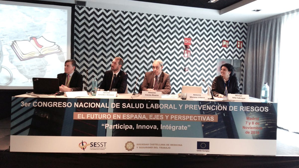 SESSTorg's tweet photo. #3conNPRL Último debate:  INNOVACIÓN, COMUNICACIÓN Y NUEVAS TECNOLOGÍAS EN SALUD LABORAL Y PREVENCIÓN DE RIESGOS. MEDIOS DE COMUNICACIÓN. REDES SOCIALES. IMPORTANCIA PARA LA
CREACIÓN DE UNA CULTURA DE LA PREVENCIÓN. ANÁLISIS Y APLICACIÓN DE LA NUEVA LEGISLACIÓN https://t.co/jksIOcRzpo