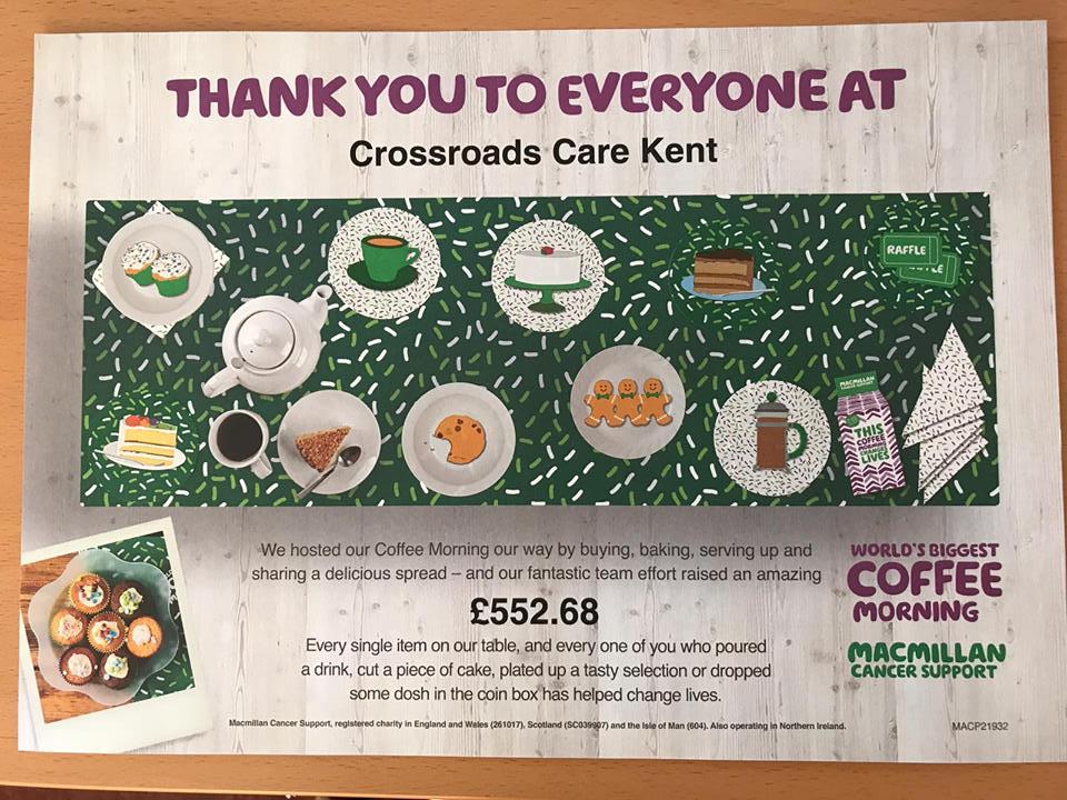 Macmillan Crossroads K & M Volunteer Service tweet media