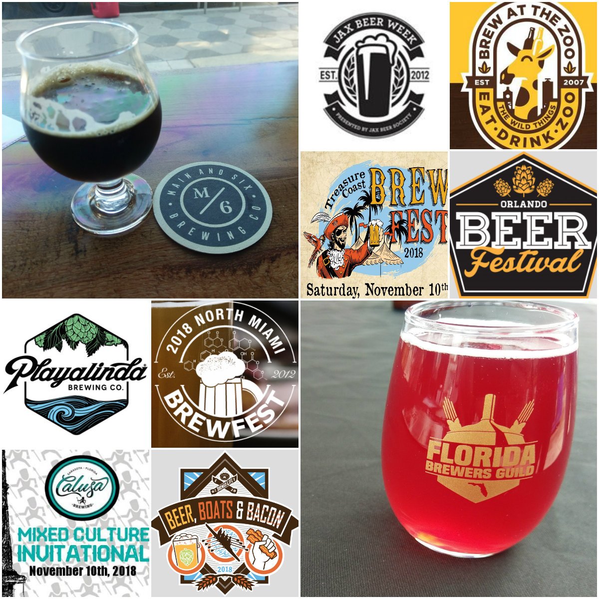 HEY #Florida! Get your beer-self organized with brewnymph.com! 🍻 From daily LOCAL happenings around #jax #jaxbeach #staugustine to #FLBeer &amp; #beerfest info! ➡️bit.ly/brewcalendar &amp; bit.ly/FL_BeerSPHERE 👍 This wk: #jaxbeerweek &amp; #beertrip #roadtrip ideas! 😍LOOK