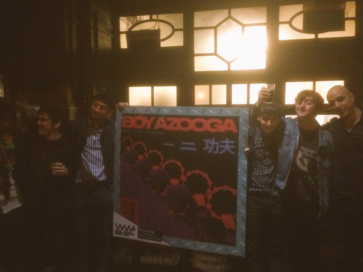 Great night at the <a href="/welshmusicprize/">Welsh Music Prize</a> - massive congratulations to <a href="/boy_azooga/">Boy Azooga</a> &amp; <a href="/ed_boogie/">Eddie Al-Shakarchi</a> on an amazing album ✊