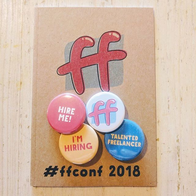 The #ffconf merch is real nice 👏 #yayfreestuff