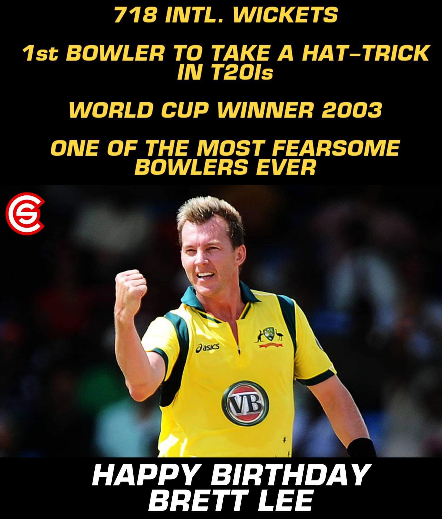 Happy Birthday Brett Lee!! 