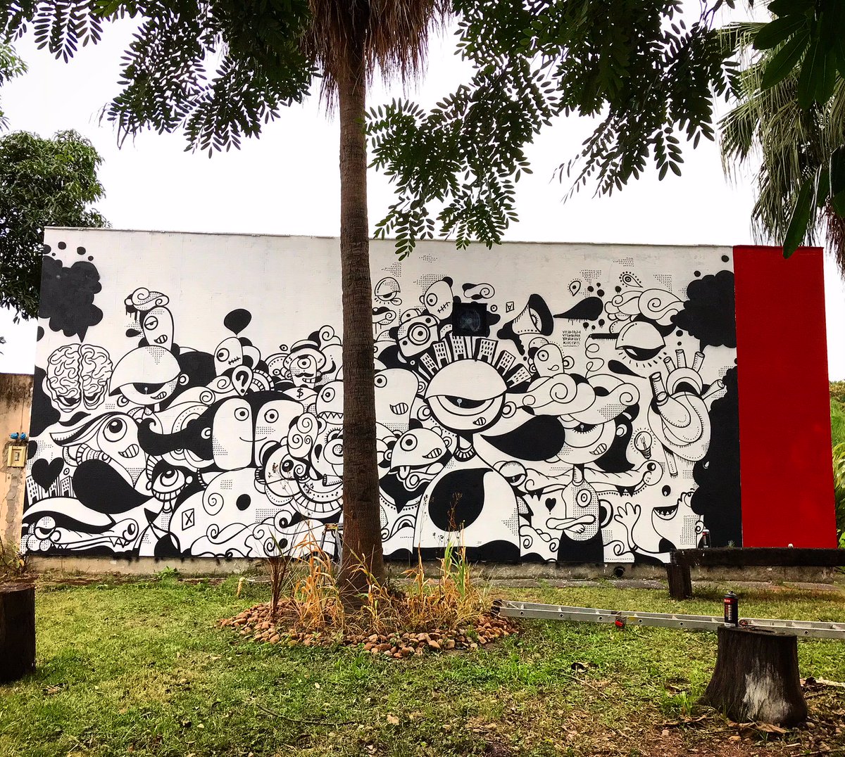 andersonsouzavr's tweet photo. Esse ano fui convidado para fazer um grande painel artístico  para o Museu da Memória do Trabalhismo Brasileiro que fica em Volta Redonda! #jobs2018 #retrospectiva #graffiti #graffitiart #graffitiuworldtour https://t.co/lLsBpJJipK